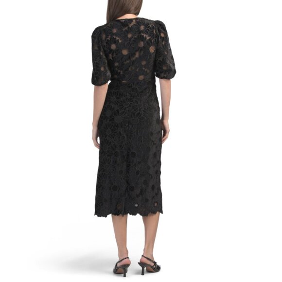 SANDRO NOIR Velvet Maxi Dress - Picture 2 of 2